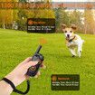 Anti-Bark Dog Training Collar with Remote 600m Range, Beep/Vibration/Shock 3 Modes,  Waterproof Rechargeable Electric Collar for Large Small Dogs