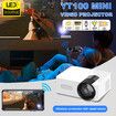 Portable Wireless Mini Projector for Phone Projection Color White