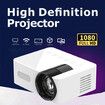 Portable Wireless Mini Projector for Phone Projection Color White