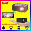 Micro Portable Mini Projector with Wireless connectivity,exceptional stunning image quality,Compatible with smartphones & laptops