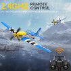 Easy-to-Fly RC Plane 4 Channel P51 Mustang Fighter with 6-Gyro System, Perfect for Learning to Fly RC Planes