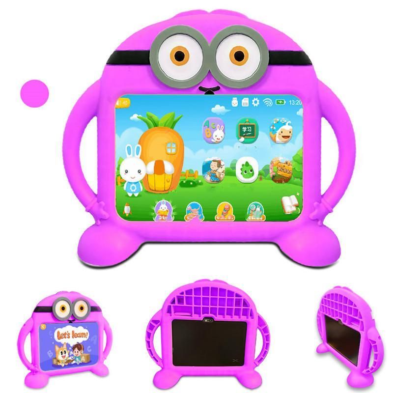 7" Kids Android Learning Tablet with WiFi, 32GB Storage, 2GB RAM, Bluetooth, Camera, Parental Controls, and Pre-Installed Educational Apps and Games: The Perfect Educational and Entertainment Device for Children (Purple