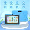 Kids 7 inch Android Tablet,64GB ROM,3GB RAM, Bluetooth,Camera, Parental Control,Pre-Installed APPs,Games, Learning Educational Toddler Tablet(Blue)