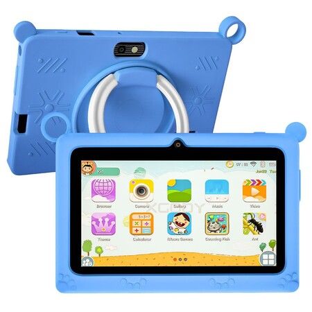 7-inch Android Learning Tablet for Kids with WiFi, 32GB ROM,2GB RAM,Bluetooth,Dual Camera,Parental Control, and Educational Apps