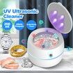 Ultrasonic UV Dental Cleaner Aligner Retainer Whitening Trays Night Guard Jewellery Toothbrush Diamonds Rings