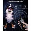 3-Mode Electric Dog Training Collar: Waterproof, Rechargeable, and Remote Control for Small, Medium, and Large Dogs (5-120 LBS)