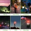 Eco-Friendly LED Lantern: Rechargeable Camp Light with Power Bank, Dimming Options, and 8 Versatile Modes for Outdoor Adventures