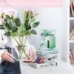 Unique Book Vase:  Flower Vase and Aesthetic Room Decor for Book Lovers and Home Decor Enthusiasts