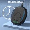 Undetectable Mouse Wiggler Jiggler with Timer,ON/Off Switch,RGB Light Keep Your Computer Active(Black)