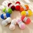 Soft Crochet Yarn: 560 Yards of Assorted Colors for Crochet & Hand Knitting