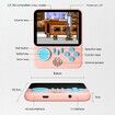 3.5" Retro Handheld Game Console with 666 HD Games Connect to TV for Big-Screen Gaming,Vibrant Blue Color,Perfect Holiday Gift for Kids