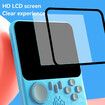 3.5" Retro Handheld Game Console with 666 HD Games Connect to TV for Big-Screen Gaming,Vibrant Blue Color,Perfect Holiday Gift for Kids