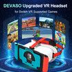 Adjustable VR Headset for Switch OLED and Original Switch,Providing a clear & immersive virtual reality experience