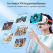 Adjustable VR Headset for Switch OLED and Original Switch,Providing a clear & immersive virtual reality experience