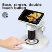 HD Digital 1000X Microscope with 4" LCD Screen and Camera for Kids and Hobbyists Great Gift Idea