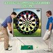 Family Fun Golf Chipping Game with Sticky Balls, Darts, Game Mat for Indoor Outdoor Play