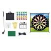 Family Fun Golf Chipping Game with Sticky Balls, Darts, Game Mat for Indoor Outdoor Play