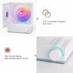 Portable Bluetooth 5.3 CD Player with RGB Lights, HiFi Speakers, Boombox Player Support TF Card,Transcription,Timer,LED Screen (Home & Kids Gift)