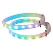 11-Color LED USB Rechargeable Dog Collar Flashing Necklace with Night Safety Glowing Light, Anti-Lost Harnesses