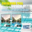 Long-Lasting Pool Chlorine Tablets - Slow-Dissolving for Continuous Chlorination (180g, 90% Chlorine)