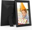 Smart WiFi 10.1 Inch Digital Photo Frame with IPS LCD touch screen for vibrant & clear images,Auto-Rotation,16GB Memory,easy & instant photo sharing from anywhere