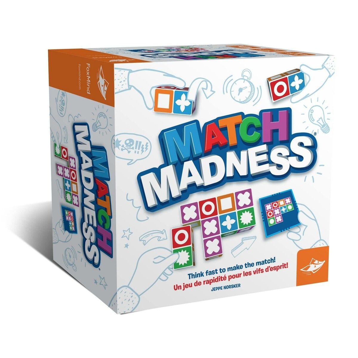 Fast-Paced Matching Puzzle Game for 4 Players: Develops Problem-Solving Skills for Ages 7+