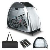 Waterproof Bike Storage Tent, Anti-Dust 210D Cover for Outdoor Bicycles, Foldable Bicycle Shed for Camping & Gardens (163X80X195CM)