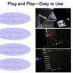 Portable External Universal CD/DVD Player with USB, Type-C, and AUX Ports for Seamless Connectivity in Cars, Laptops, and More (Model 3002)