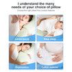 Complete Pregnancy Maternity Body Pillow with Detachable & Adjustable Design Full-body support for a comfortable night's sleep, Soft breathable materials for max comfort(White)