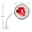 10X Magnifying 360° Rotating Makeup Mirror with LED Light - Foldable Vanity Mirror for Precise Makeup