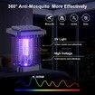 Powerful Electric Bug Zapper/Mosquito Trap/Fly Killer for Indoor and Outdoor Use - 4200V, Waterproof for backyards,patios,gardens,camping