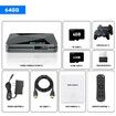 Super Video Game Console X2 PRO, Plug & Play Retroplay Console with 60,000+ Games Compatible 70+ Emulators,3 Systems,4K UHD,2.4G+5.0G,BT 5.0