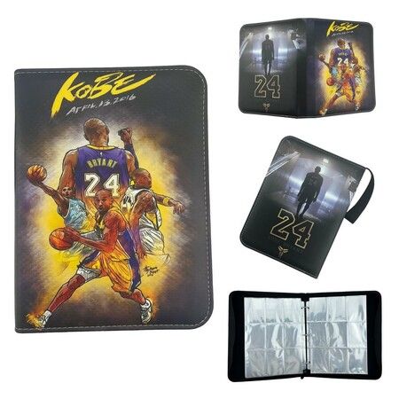 LA Lakers Kobe Bryant Card Binder: Protect and Showcase Your Collection with 400 Pockets