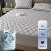 Watertight Mattress Protector Cover for Beds and Pet Beds(150*200CM White)