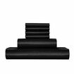 4-Piece Bedding Satin Sheet and Pillowcase Set - Experience Unparalleled Comfort and Style with Our Silky Soft, Reversible, and Easy-Care Bedding Essentials in Elegant Black