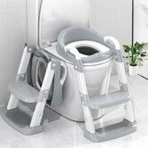 Complete Potty Training Solution: Seat, Step Stool, and Adjustable Potty Chair with Safety Features