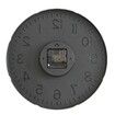Modern Wall Clocks Battery Operated,12 inch Silent Non Ticking Round Clock for Wall,Wall Clock for Kitchen Bedroom Living Room Office Classroom Decor (Black and Silver)