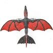 Remote Control Fire Dragon Aircraft: Realistic RC Gliding Animal Model with Dual Battery, Perfect Gift for Kids Who Love Flying Toys