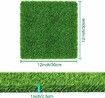 30*30cm Chicken Nesting Box Pads Thick Artificial Grass for Chicken Coop Bedding