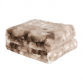 Dreamz Luxury Tie-dyed Blanket Brown 127cm x 152cm