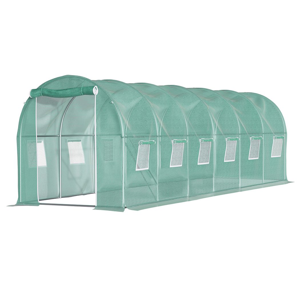 Lambu Greenhouse Walk-In Green House Shed 6M