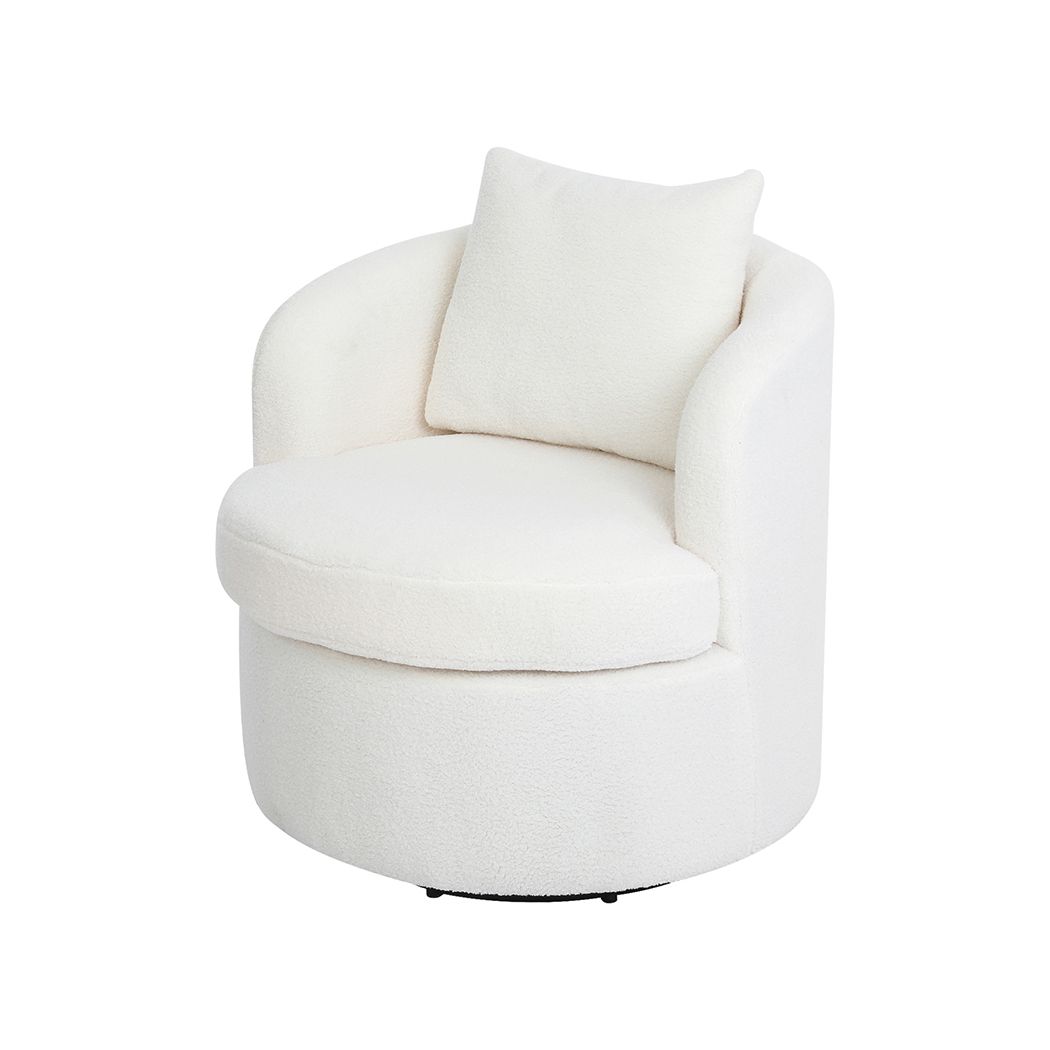 Levede Fleece Swivel Chair