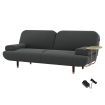 LEVEDE  CONVERTIBLE SOFABED WITH USB CHARGE AND SIDE TABLE