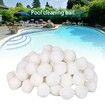 32-Pack Bestway Pool Filter Balls, Eco-Friendly Replacement Polysphere Fiber for Sand Filters,Improve Water Clarity