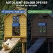 Efficient Auto Chicken Coop Door with Timer and Light Sensor for Convenient Chicken and Duck Care