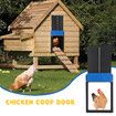 Efficient Auto Chicken Coop Door with Timer and Light Sensor for Convenient Chicken and Duck Care