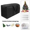 Durable Christmas Tree Storage Bag for Trees, Cushions, and Ornaments (Size M, Oxford Cloth)