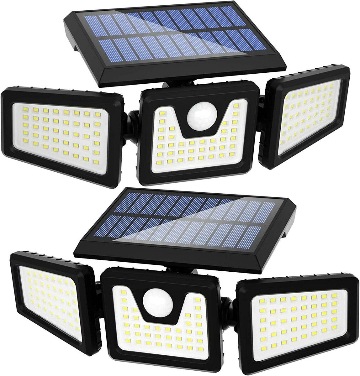 2-Pack Solar Motion Sensor Lights: Wireless, Waterproof, and Perfect for Enhanced Outdoor Security