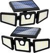 2-Pack Solar Motion Sensor Lights: Wireless, Waterproof, and Perfect for Enhanced Outdoor Security