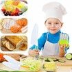 23 Piece Kids Cooking Set, Montessori Kitchen Tools with Plastic Knives, Cutting Board, More Kitchen Accessories,Cooking Fun for Kids